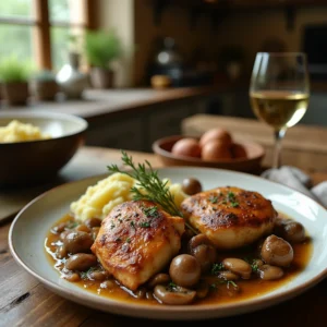 Classic French Chicken Thighs