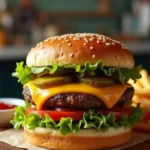 Homemade Cheeseburger