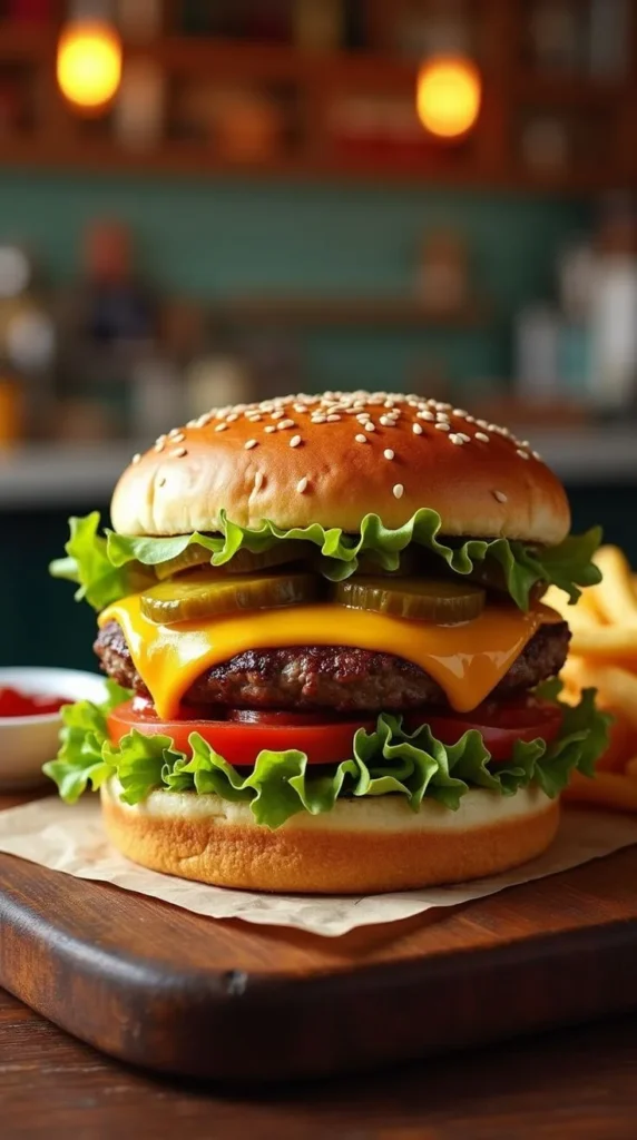 The Ultimate Homemade Cheeseburger Recipe – Juicy & Delicious 1 Homemade Cheeseburger