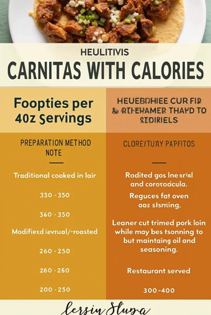 Carnitas nutrition facts 2 Carnitas Nutrition 5