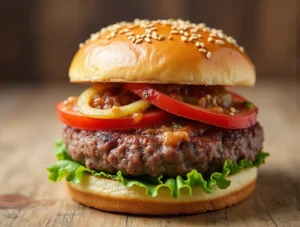 frozen hamburger patties