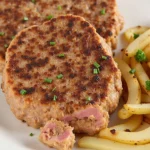 Homemade Hamburger Steaks with Onion Gravy Recipe 6 hamburger steaks with onion gravy 6