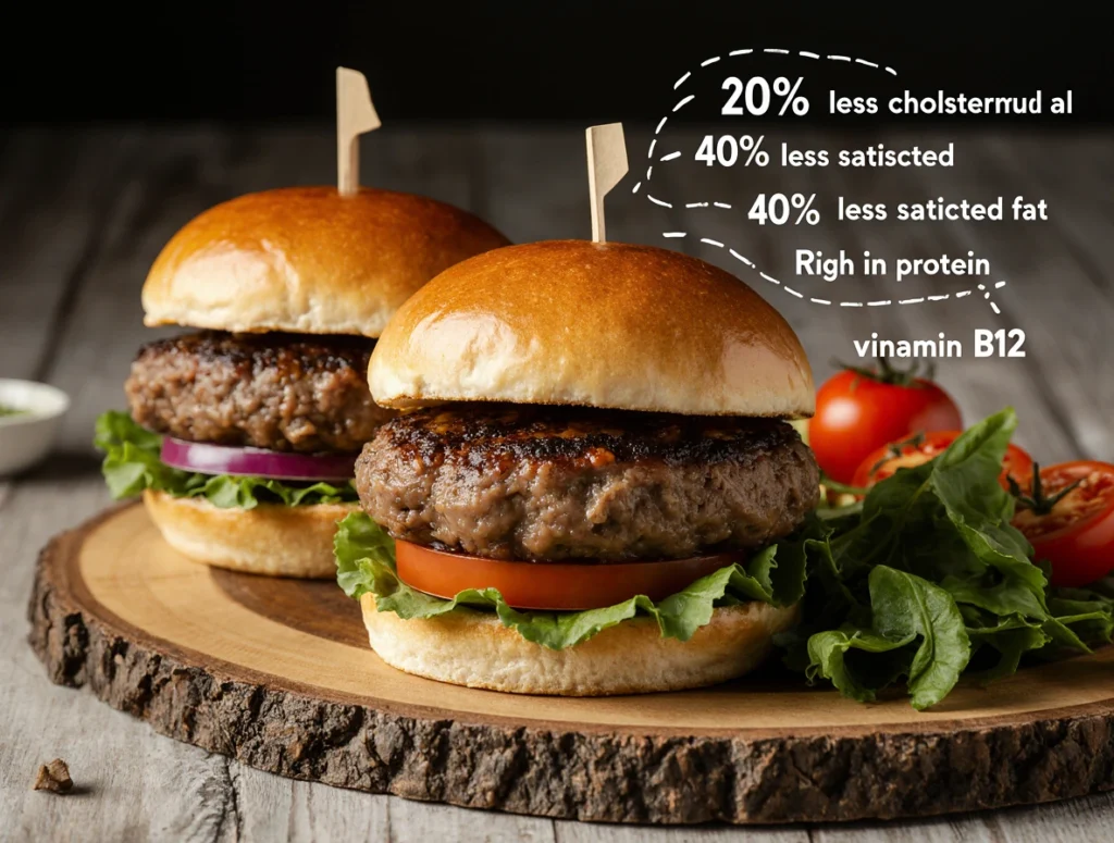 Bison Burger Recipe – Lean, Juicy, and Simple 3 biosn burger