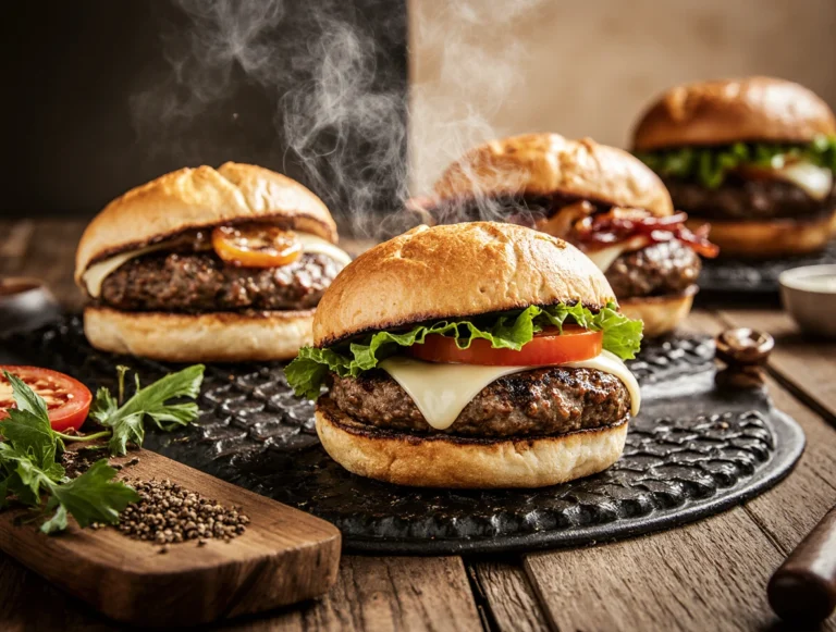 Bison Burger Recipe – Lean, Juicy, and Simple 9 bison burger recipe