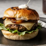 Amazing Ultimate Grilled French Onion Burger Recipe for BBQ Lovers 3 grilled French onion burger 3