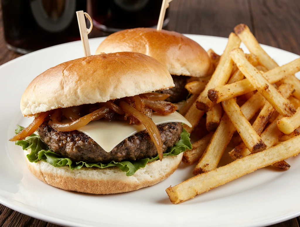Homemade French Onion Burgers – Easy & Flavorful Recipe 4 homemade French onion burgers 4