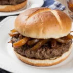 French-Inspired Juicy Onion Burgers – Perfect Every Time 4 juicy onion burgers recipe