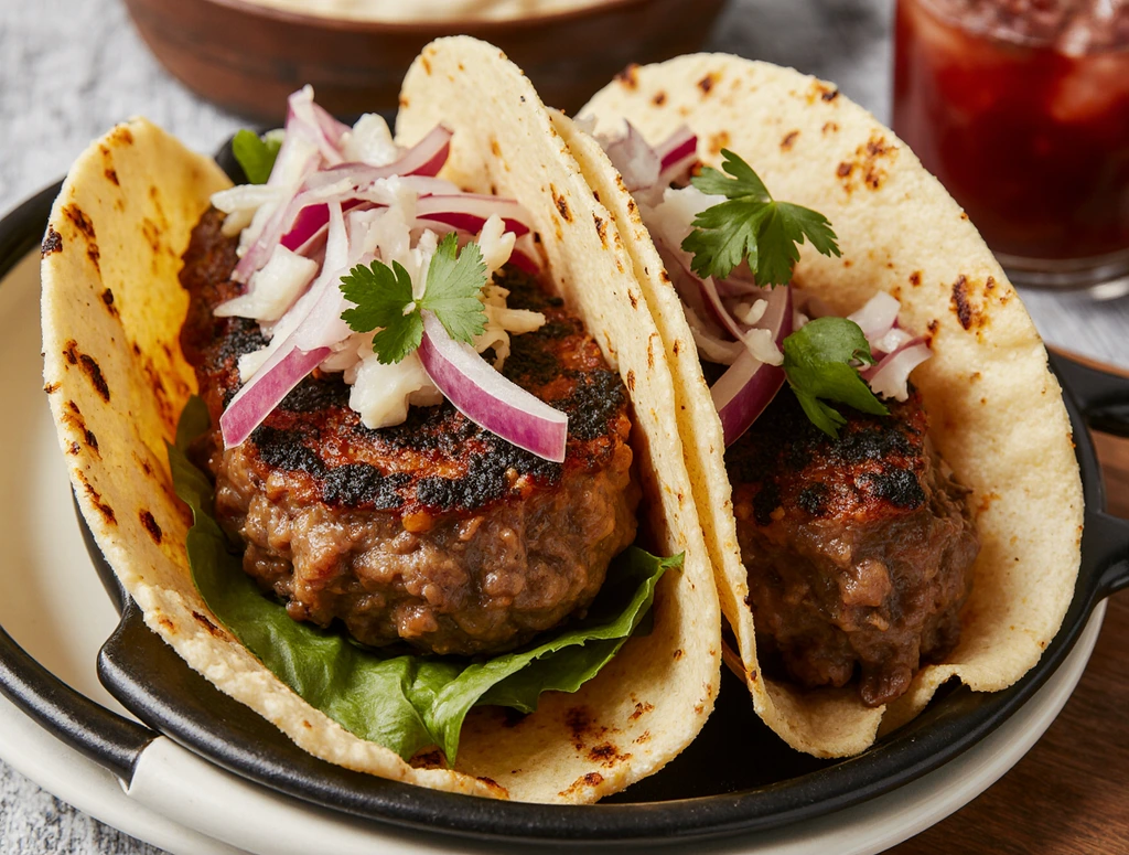 Smash Burger Taco – Viral Recipe You Must Try 1 smash burger taco recipe 1