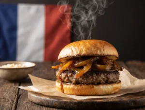 onion soup burger patties